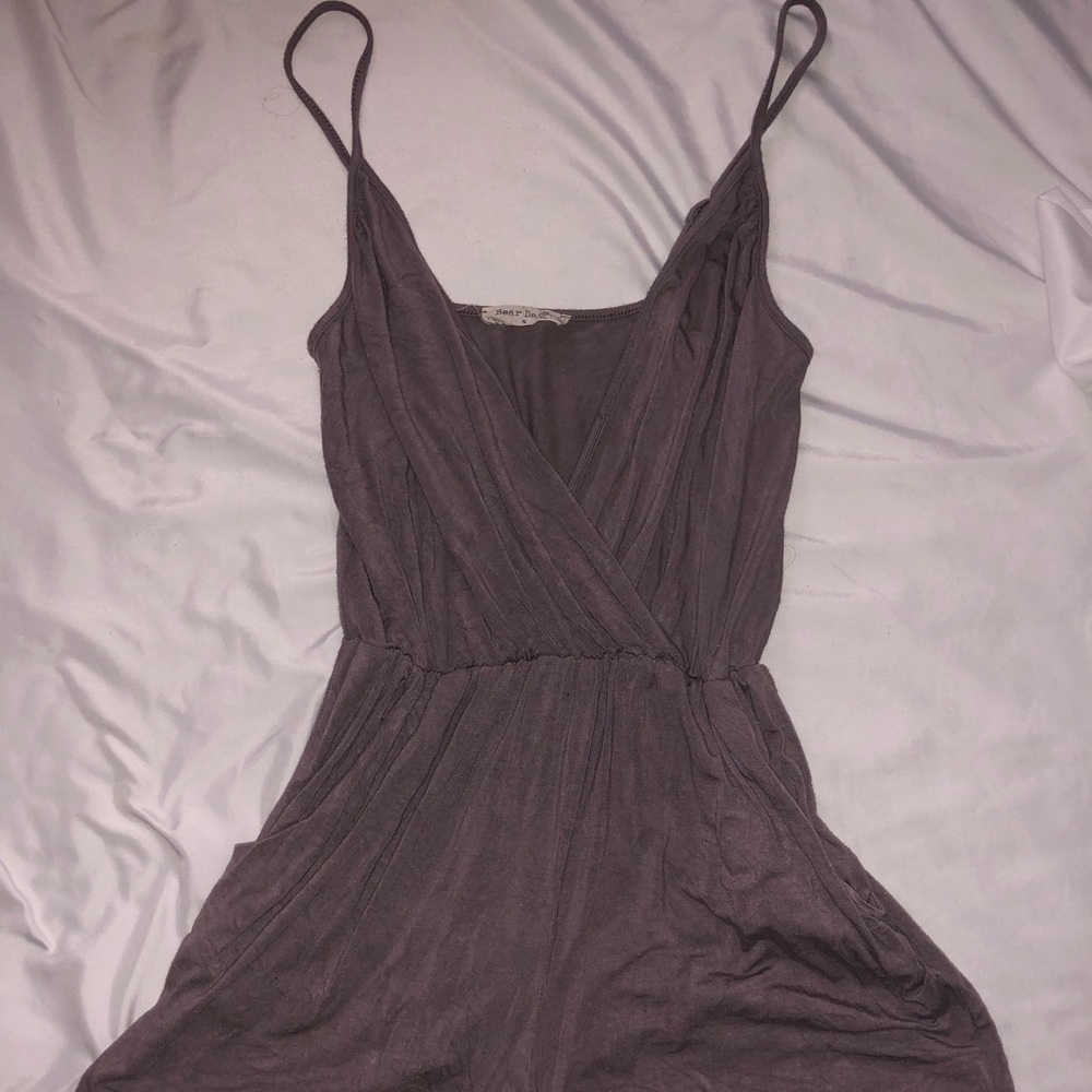 Low V-Cut Romper